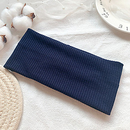 Пов'язка для голови ANbeauty 19х9 см Темно-Синя (AN0103300)