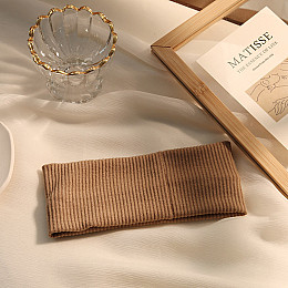 Пов'язка для голови ANbeauty 19х9 см Коричнева (AN0103303)