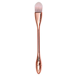Кисть для нанесення масок і глини Plump mask rose gold