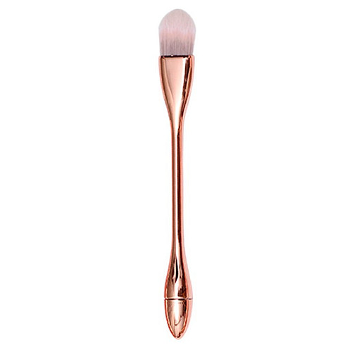 Кисть для нанисения масок и глины Plump mask rose gold