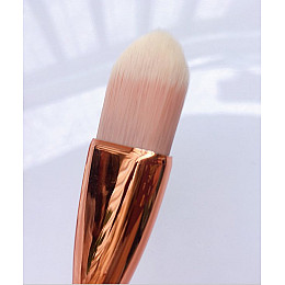 Кисть для нанисения масок и глины Plump mask rose gold