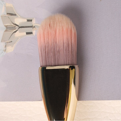 Кисть для нанисения масок и глины Plump mask rose gold