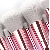 Набір кистей для макіяжу 10шт Pink Glow