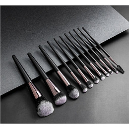 Набор кистей для макияжа 11 штук Rozy Rosella с чехлом