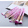 Набор кистей для макияжа Barva pink 15 шт Moki