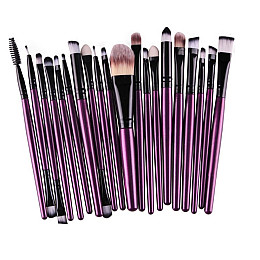 Набор кистей для макияжа Monte purple 20 шт Moki