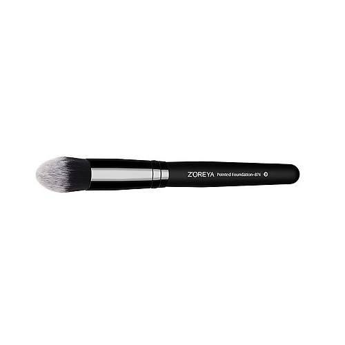 Профессиональная кисть для тональной основы Zoreya Pointed Foundation - 874