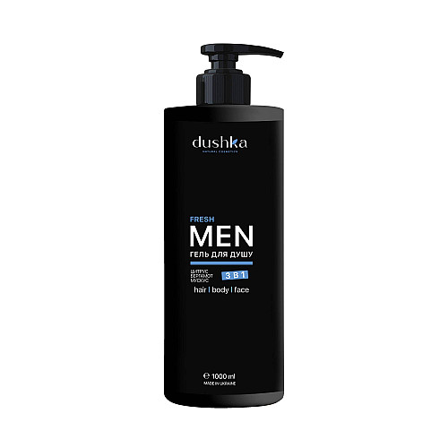 Гель для душа 3 в 1 Dushka Fresh 1000 мл