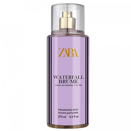 Парфумований спрей для тіла Zara №03 Waterfall Brume 275 мл