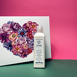 Подарунковий набір косметики для української жінки по догляду за тілом White Mandarin ОКСАМІТ (9990027)