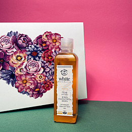 Подарунковий набір косметики для української жінки по догляду за тілом White Mandarin ОКСАМІТ (9990027)