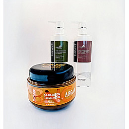 Набір по догляду за волоссям Karseell Original ARGAN COLLAGEN TREATMENT Маска шампунь кондиціонер