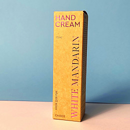 Подарковий набір натуральної косметики по догляду за руками та тілом Бархатне Дотик White Mandarin 4 шт (9990054)