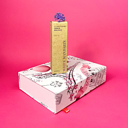 Подарочный набор натуральной косметики по уходу за волосами Восстановление Волос White Mandarin 4 шт (9990061)