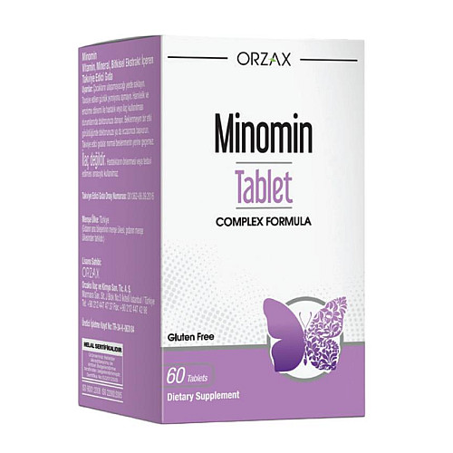 Вітамінний комплекс Orzax Minomin 60 таблеток (0050)