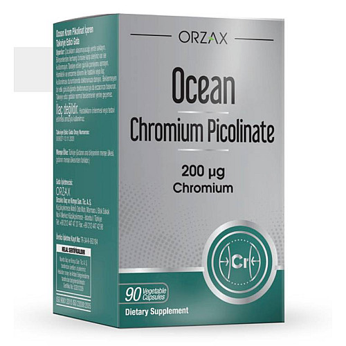 Вітамінний комплекс Orzax Ocean Chromium Picolinate 200 мкг 90 капсул (0052)
