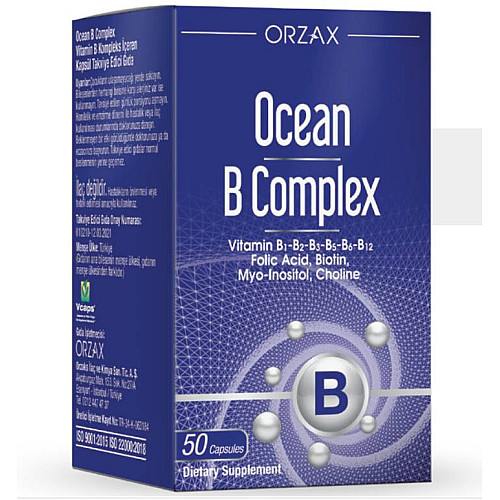 Витаминный комплекс Orzax Ocean B Complex 50 капсул (0053)