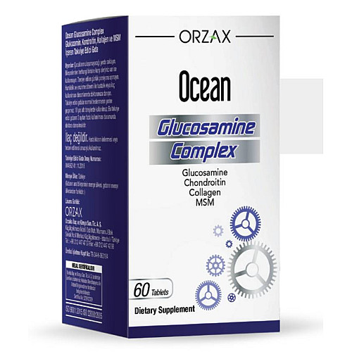 Вітамінний комплекс Orzax Ocean Глюкозамін 60 таблеток (0030)