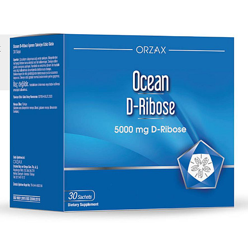 Витаминный комплекс Orzax Ocean D-Ribose 5000 мг 30 пакетиков (0057)