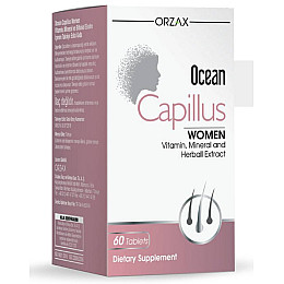 Вітамінний комплекс Orzax Ocean Capillus Women 60 таблеток (0063)