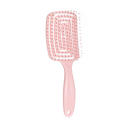 Расческа продувная для Волос ANbeauty Розовая (AN0103376)