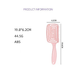 Расческа продувна для Волос ANbeauty Рожева (AN0103376)