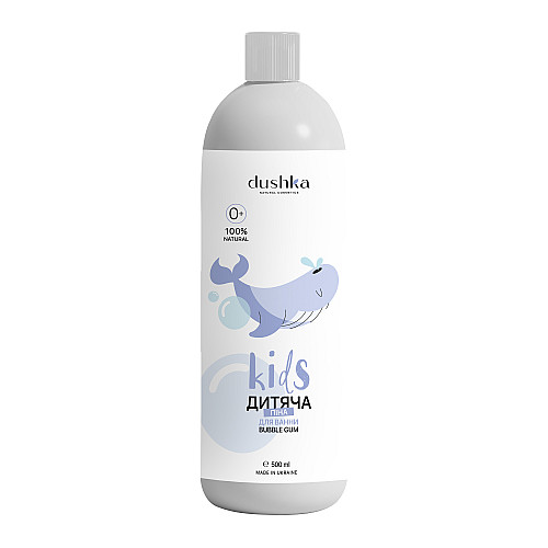 Дитяча піна для ванни Dushka Bubble Gum 500 мл
