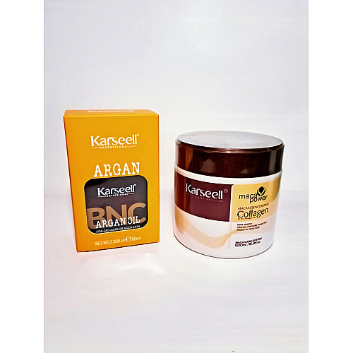Набір по догляду за волоссям Karseell Original Маска та олія для волосся Argan BNC