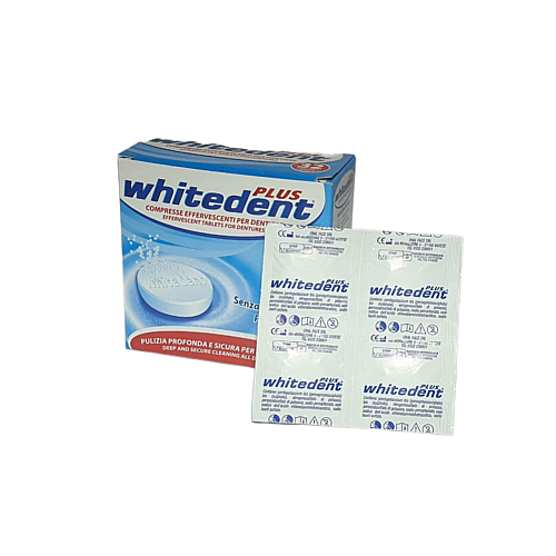 Таблетки для очистки зубных протезов ORAL-FACE Whitedent Plus 32 шт (2081988181)