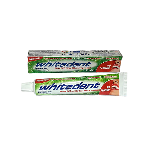 Зубна паста без фтору ORAL-FACE Whitedent Naturale 75 мл (2081988215)