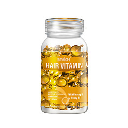 Витаминные капсулы Sevich Hair Vitamin для питания ломких волос 30 шт оранжевые