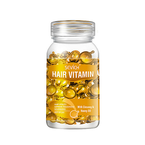Вітамінні капсули Sevich Hair Vitamin для живлення ламких волосся 30 шт оранжеві