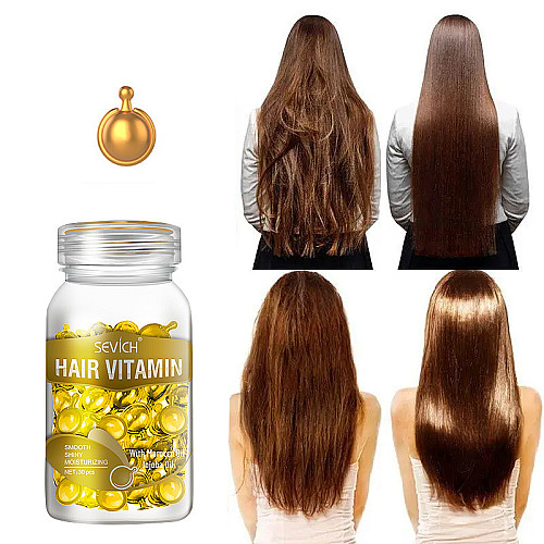 Капсулы для ломких и пористых волос Sevich Hair Vitamin золотые 30шт