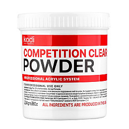 Акриловая пудра Kodi Professional Competition Clear Powder 224 г Прозрачный (00-00062081)