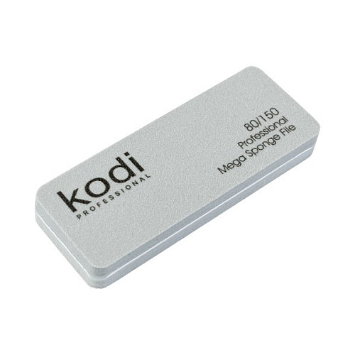 Мини-пилка-бафф для ногтей прямоугольной формы Kodi Professional №171 80/150 (00-00065145)