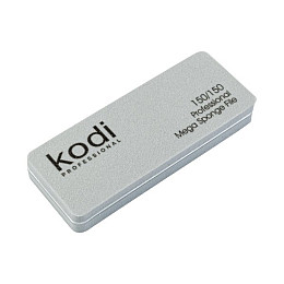 Мини-пилка-бафф для нігтів прямокутної форми Kodi Professional №173 150/150 (00-00065147)