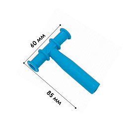 Сенсорна жувальна трубка Lesko Blue для тренування м'язів порожнини рота при аутизмі