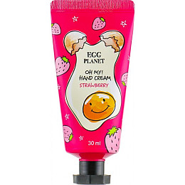 Крем для рук с ароматом клубники Daeng Gi Meo Ri Egg Planet Hand Cream Strawberry 30 мл (8807779088879)