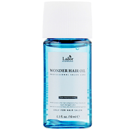 Міні-версія олії для блиску та гладкості волосся La'dor Wonder Hair Oil 10 мл (8809500816690)