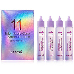 Ампульний тонік для шкіри голови Masil 11 Salon Scalp Care Ampoule Tonic 30 мл 4 шт (8809744061290)