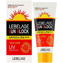 Сонцезахисний крем Lebelage UV Sun Block Cream SPF 50+ PA+++ 30 мл (8809317110127)