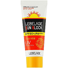 Солнцезащитный крем Lebelage UV Sun Block Cream SPF 50+ PA+++ 30 мл (8809317110127)