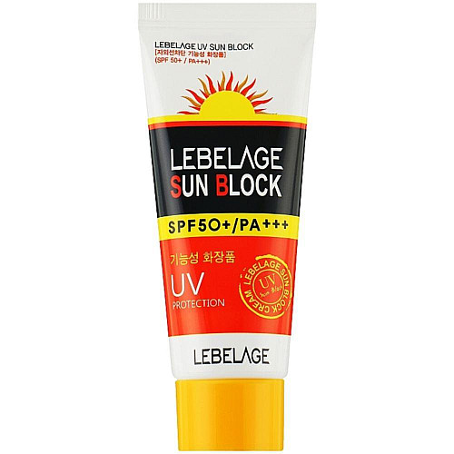 Солнцезащитный крем Lebelage UV Sun Block Cream SPF 50+ PA+++ 30 мл (8809317110127)