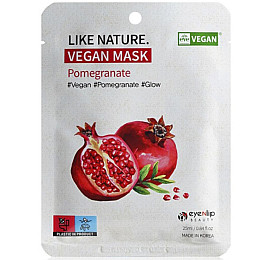 Маска для лица с гранатом Eyenlip Like Nature Vegan Mask Pack Pomegranate 25 мл (8809555253112)