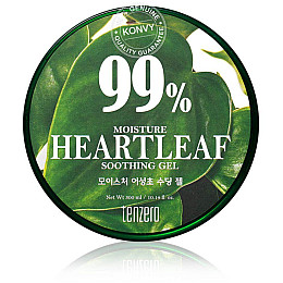 Увлажняющий гель для кожи Tenzero 99% Moisture Heartleaf Soothing Gel 300 мл (8809628883048)
