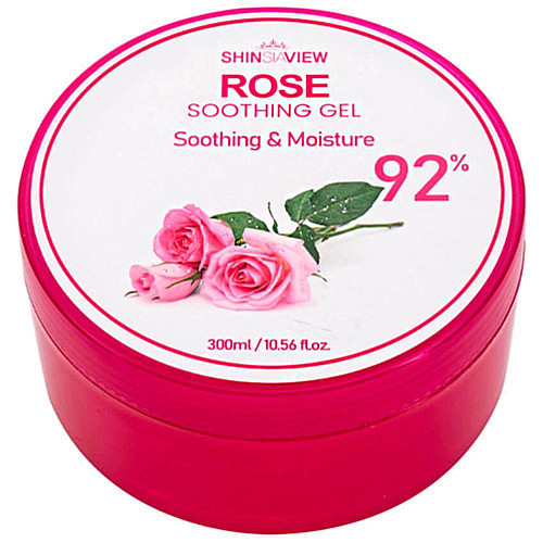 Увлажняющий гель для кожи с розой Shinsiaview Rose Soothing Gel 300 мл (8809674180245)