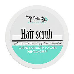 Скраб для шкіри голови ментоловий Top Beauty Hair Scrub 250 мл (4820169184467)