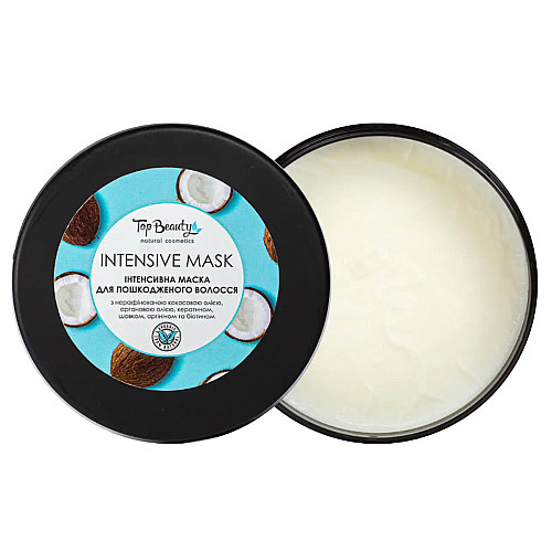 Інтенсивна маска для пошкодженого волосся Top Beauty Intensive Mask 250 мл (4820169180032)