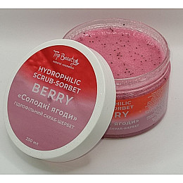 Скраб-сорбет для тіла Солодкі ягоди Top Beauty Гідрофільний Скраб-Сорбет Ягода 250 мл (4820169180353)