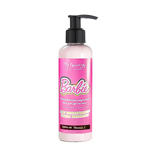 Крем для тела и рук увлажняющий Top Beauty Barbie Soft Moisturising Cream Intensive 200 мл (4820169180193)
